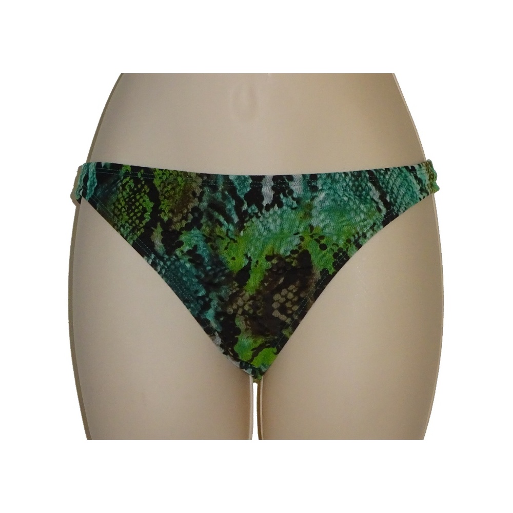 2 Bamboo green hipster bikini bottom S